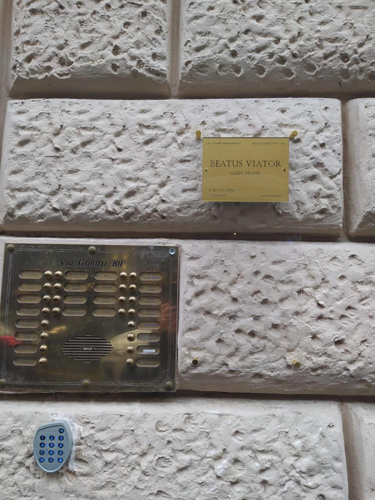 Beatus Viator Guest House ローマ エクステリア 写真